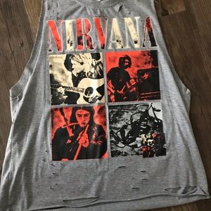 Nirvana muscle tee